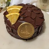 Belgian Dark Chocolate Orange Bento Cake