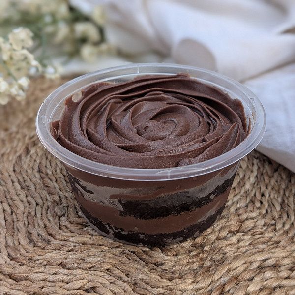 Belgian Dark Chocolate Cake Tub