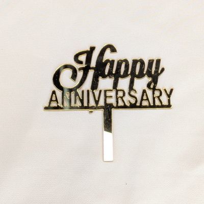 Small Anniversary Topper