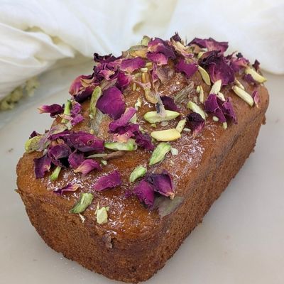 Rose Cardamom  Loaf