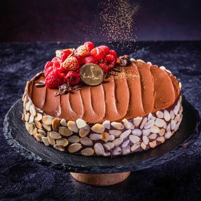 Red Berry Belgian Dark Chocolate Cake