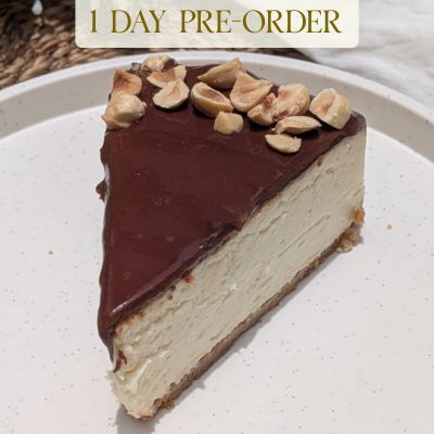 Baked Cheese Cake With Nutella