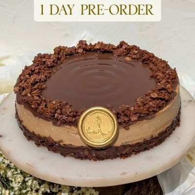 Coffee Crunch Cheesecake