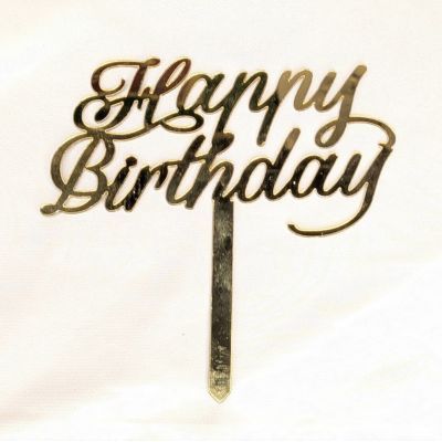 Big Happy Birthday Topper