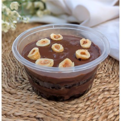 Nutella Hazelnuts Belgian Dark Chocolate Cake Tub