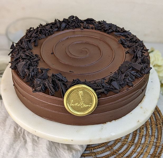 Coffee Belgian Dark Chocolate Cake