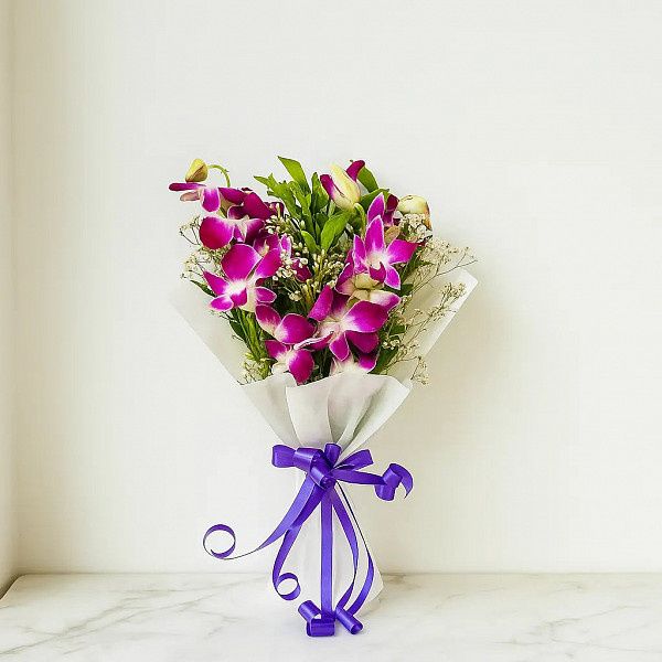 Fresh Orchid Bouquet