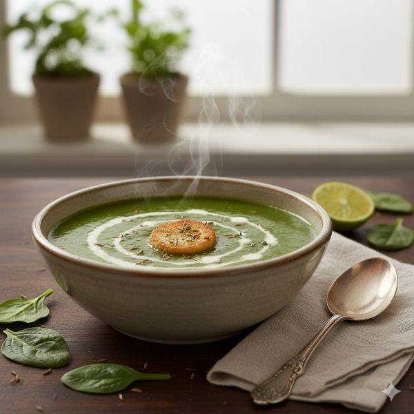 Palak Soup (Seasonal )