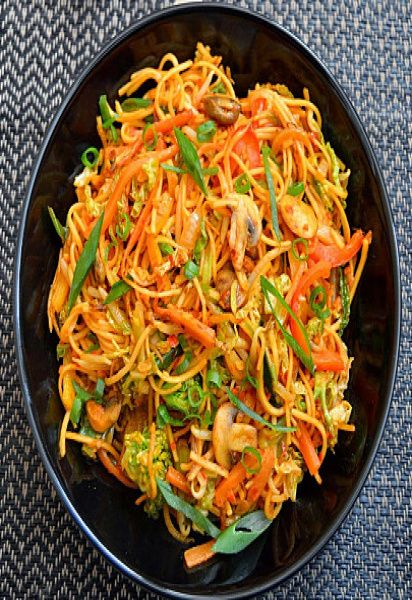 Mushroom Noodles