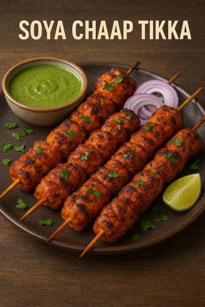 Soya Chaap Tikka