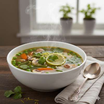 Lemon Coriander Soup