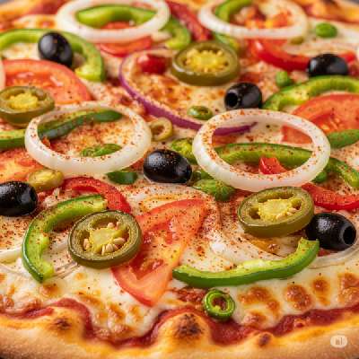 Veggie Overload Pizza