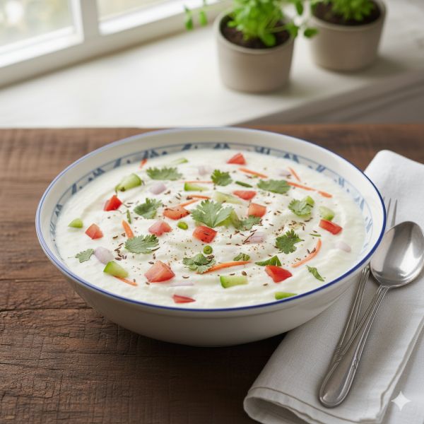 Mixed Vegetable Raita