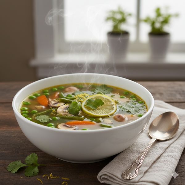 Lemon Coriander Soup
