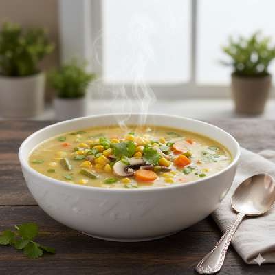 Sweetcorn Vegetable Soup