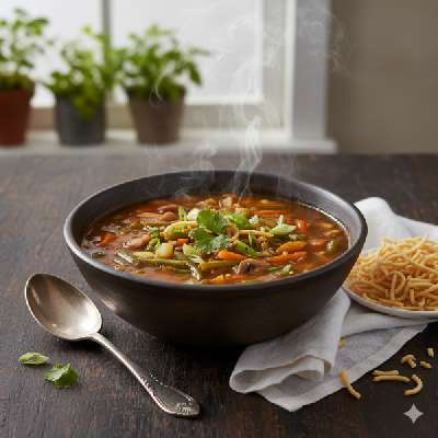Manchow Vegetable Soup