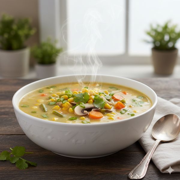 Sweetcorn Vegetable Soup