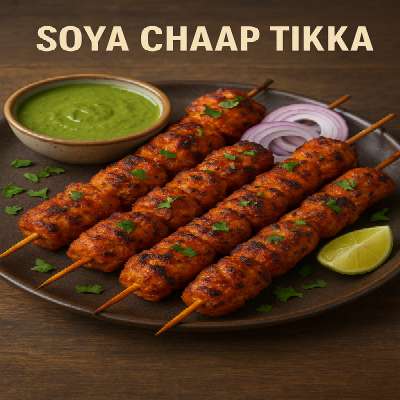 Soya Chaap Tikka