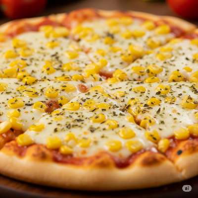 Corn & Cheese Pizza