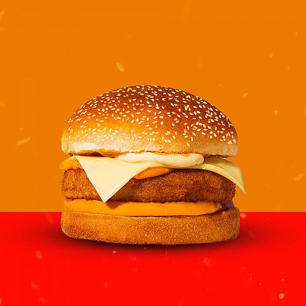 Jain Cashew Cheese Burger ( Vegan & No Onion No Garlic )