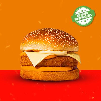 Jain Cheese Burger ( No Onion No Garlic )