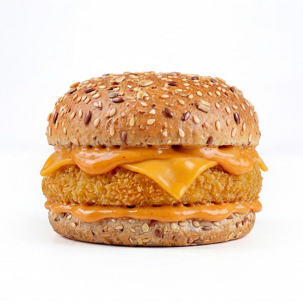 Jain Cashew Cheese Burger ( Without Onion & Garlic )