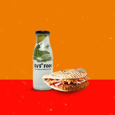 Naan + Beverage