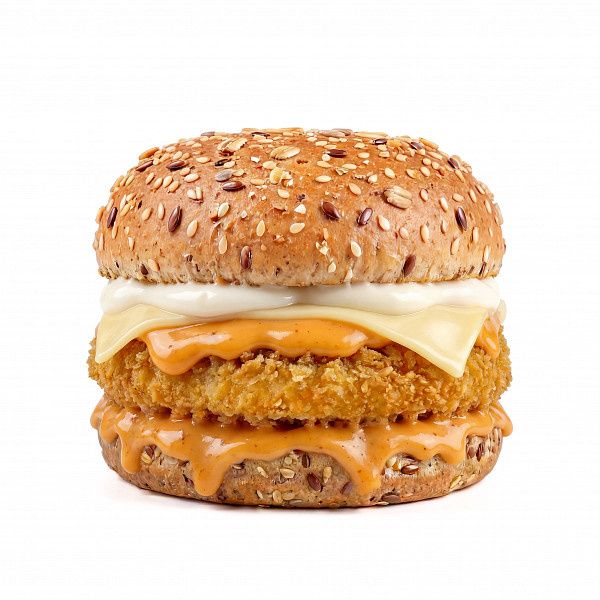 Jain Cheese Burger ( Without Onion & Garlic )