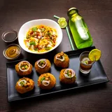 Wah! Special Litti+ Wah! Special Kabli Chaat+choose Your Drinks