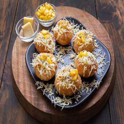 Butter Cheese Corn Puchka [6 Pieces]