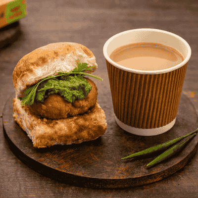 Vada Pav + Chai