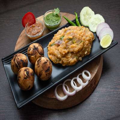 Roasted Litti [No Ghee Dipped] [4 Pieces]