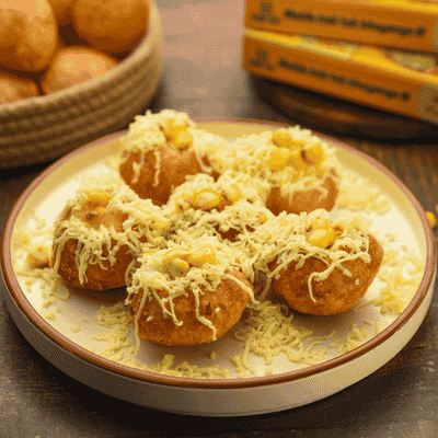 Butter Cheese Corn Puchka