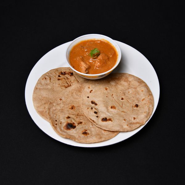 Phulka With Chicken Combo