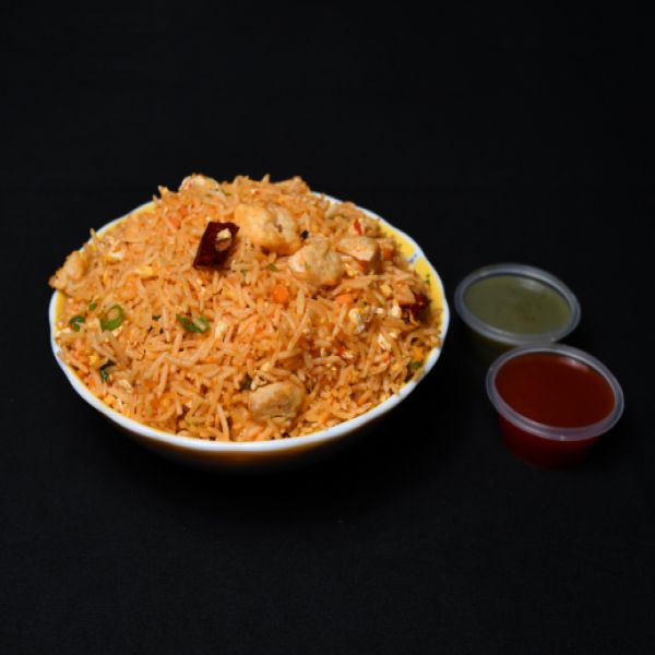 Schezwan Chicken Fried Rice