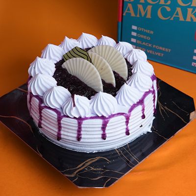 Blue Berry Ice cream Cake 500 Ml