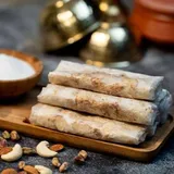 Pootharekulu / Sugar With Dry Fruits