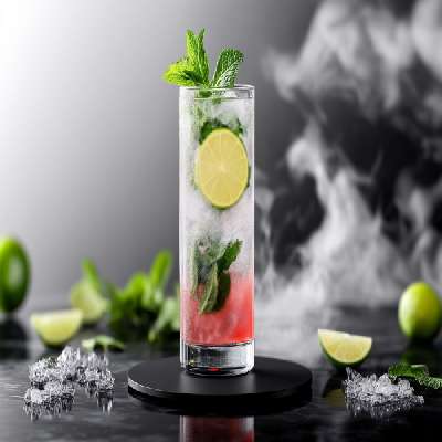 Litchi Blueberry Cooler