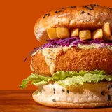 Cheddar Cheese Bomb Burger