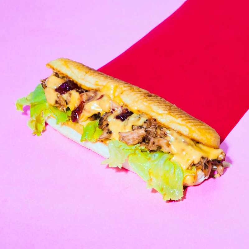 Cheeseberry Hot Dog