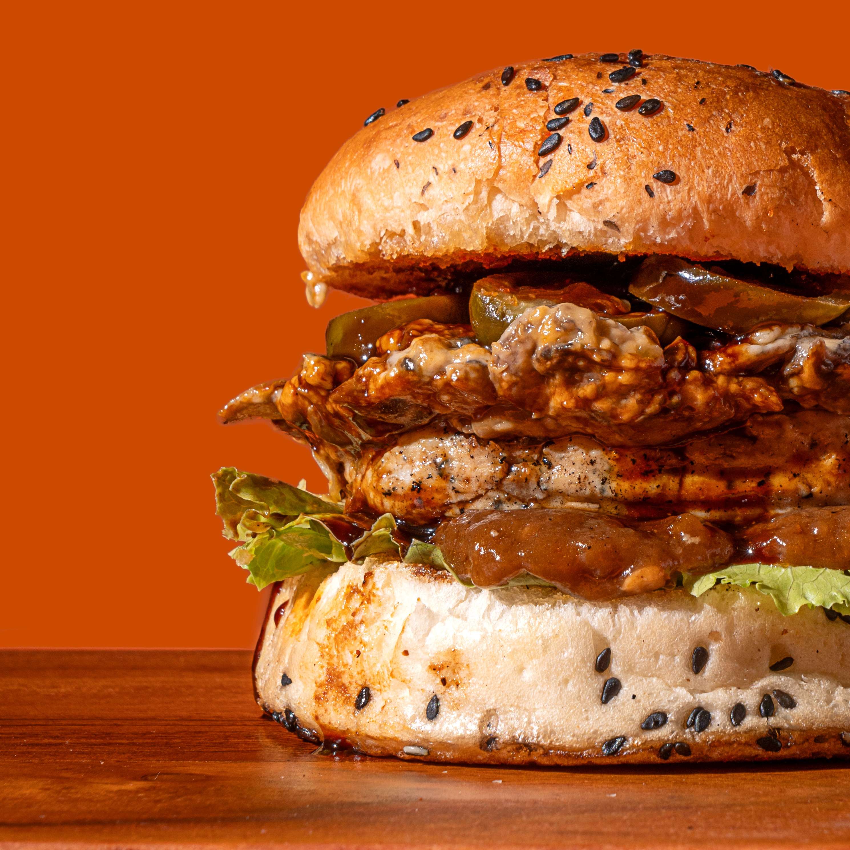 Grilled Whis Key Burger