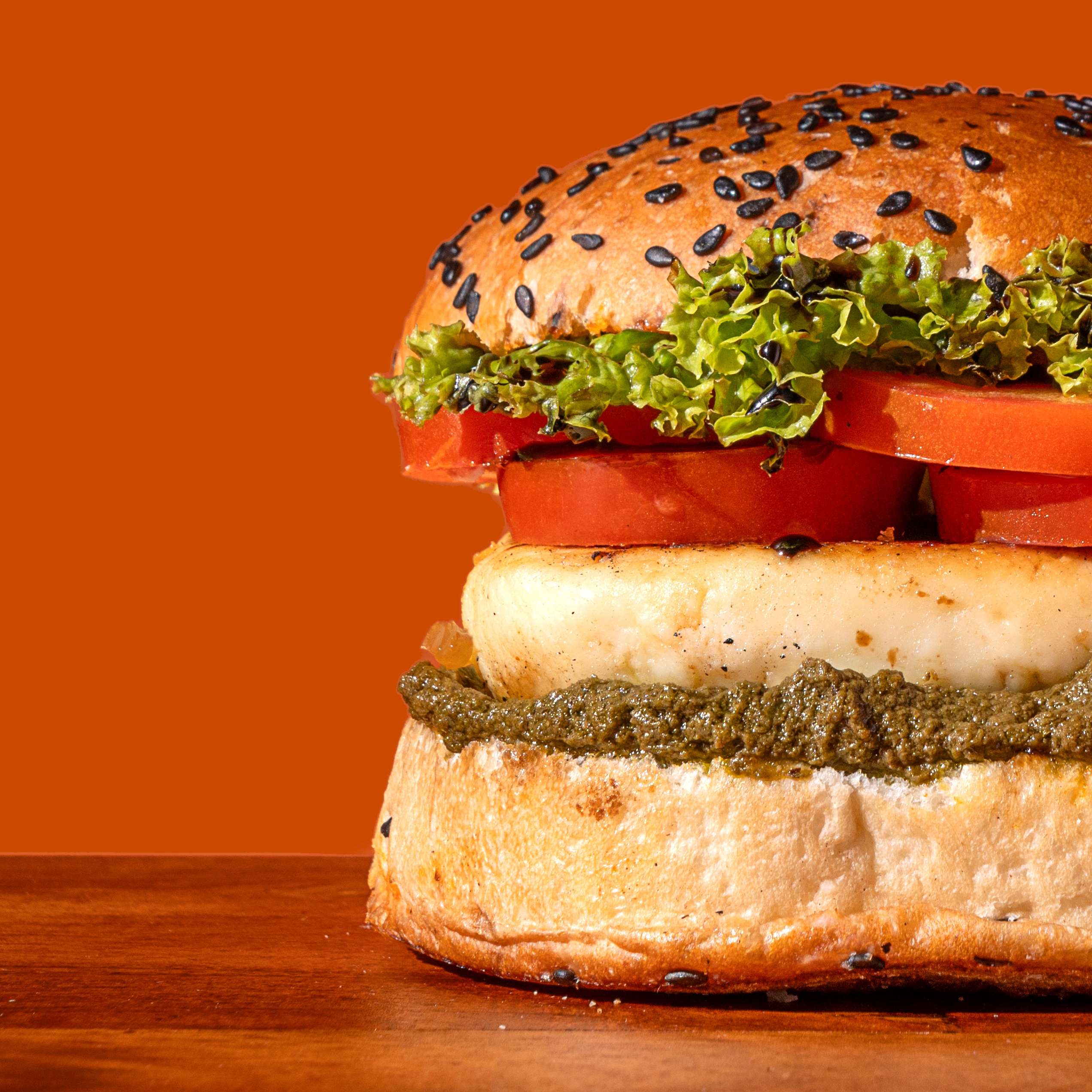 Italian Caprese Burger