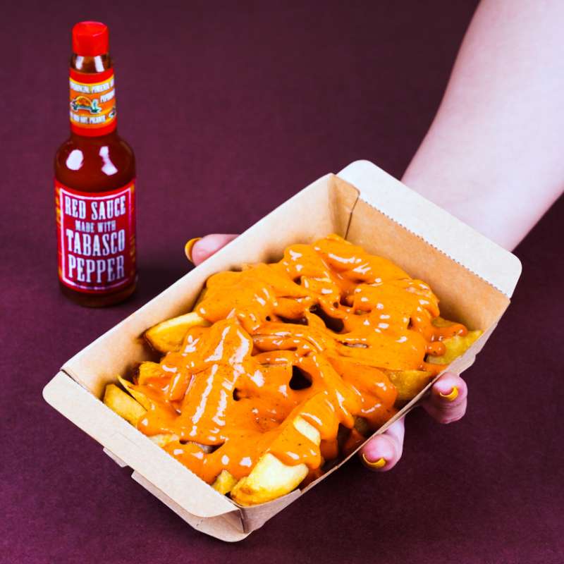 Tobasco Sriracha Panich French Fries