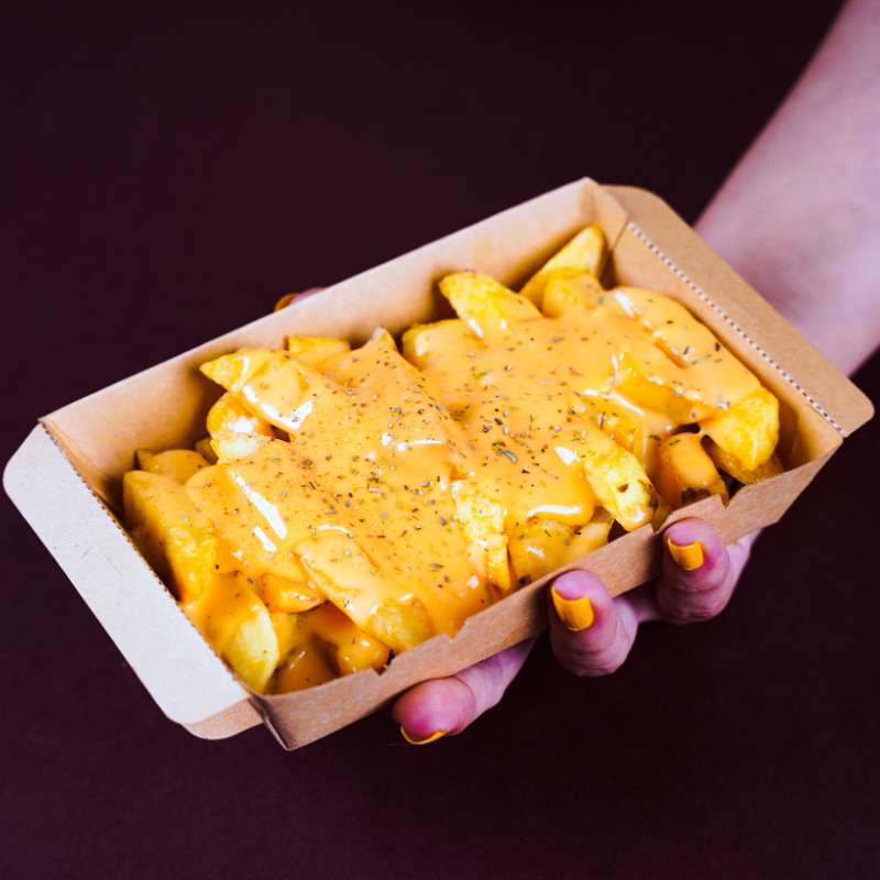 Cheesy Cheddar French Fries