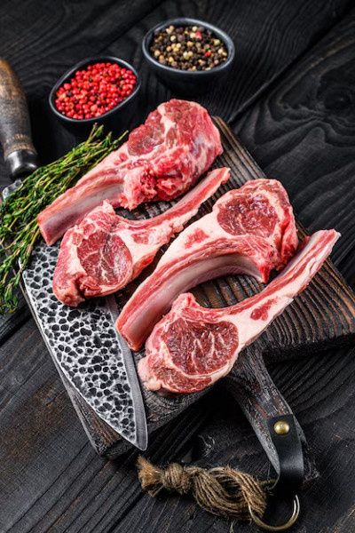 Fresh Mutton Chop (Curry Cut) 500g