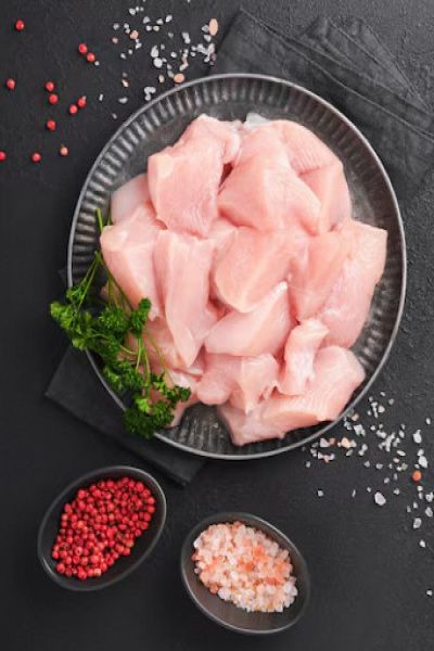 Fresh Chicken Breast Tikka Piece (Boneless)