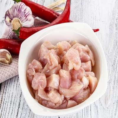 Fresh Chicken Thigh Tikka Cut (Boneless)