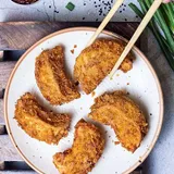Chicken Momo Fried(7 Pieces)