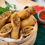 Veg Spring Rolls - 5 Pcs