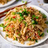 Korean Fiery Chicken Rice